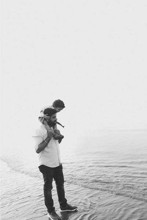 father and child